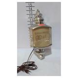 Advertising, Ballantine Ale carriage style light,