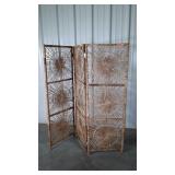 Divider Screen three 20x60" wicker panels