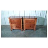 Pair of Nightstands. River Edge Furniture 2