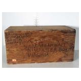 Wooden Shipping Box, Marker Addressed, 24x12x12"