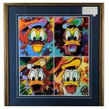 Suite  four Donald Duck giclee by Peter Max,
