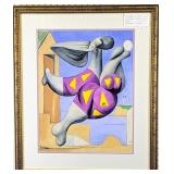 Bather with ball giclee print by Pablo Picasso,