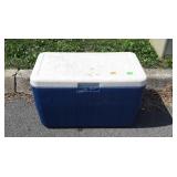 Coleman blue cooler
