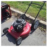 Murray push mower, does run but has rough idol
