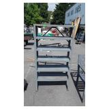 Metal shelf 57" tall