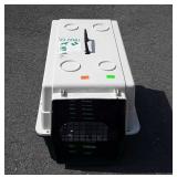 Small poly pet carrier