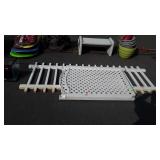 Poly fence piece 92" long and two poly fence