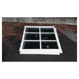 Group of four 30x32 windows