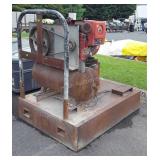 Dayton air compressor with Kohler engine,