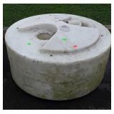 Disposable water tank, is missing caps