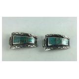 Sterling turquoise band parts