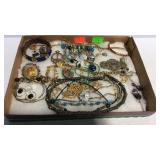 Flat of jewelry