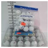 Golf balls - 2 doz. Noodle, & 1/1/2 doz. Slazenger