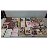 Cook Book collection, many are church or