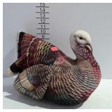 Stuffed turkey decor figure