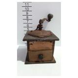 Vintage dovetailed coffee grinder