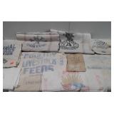 8 Cotton sacks - Chippewa Salt, Ames A Extra