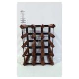 Wine rack, holds 12 bottles