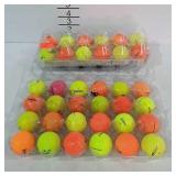 3 Dozen golf balls - mixed colors