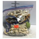 Gallon bag of costume jewelry