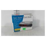 Emerson Sure Alarm Clock Radio, new in box