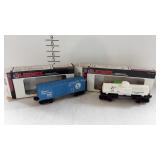 Lionel train cars, O and 027 gauge rolling stock,