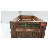 Van Eeden bulb crate, good condition and unusual