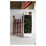 Holiday decor, wooden sled and Martha Stewart 9