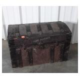 Antique Steamer Trunk, in okay yet rustic