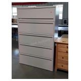 5 Drawer Commercial office metal Lateral File