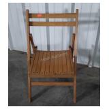 Wooden Folding Chair
