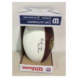Autographed Dan Reeves NFL Wilson Football In Box