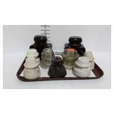 9 Glass & porcelain electric insulators