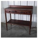 Server. Mahogany 40" Huntboard Style with drawer,