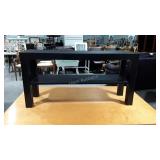 IKEA Black Riser Style Table Shelf, 36x10x18"