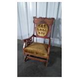 Victorian Platform Parlor Rocking Chair