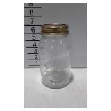 Clear glass quart Drey Perfect Mason canning jar