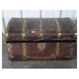 Antique Stage Coach Style Trunk chest. The age