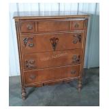 Cottage Style 4 Drawer Tall Chest, finish use