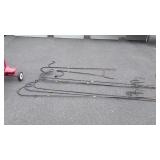 Group lot of shepherd hooks