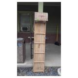 Wooden sled 71" tall