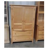 Stanley Furniture blond finish Armoire