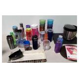 Drinks group, travel mugs, tumblers, ice bucket,