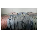 One dozen assorted long sleeved, men