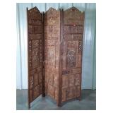 Divider Screen, 3 panels 20" wide x 74" tall,