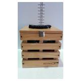 Halex Bocce ball set with wooden storage case