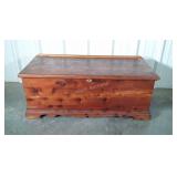 Cedar Blanket Chest, nice older made solid cedar