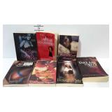 Seven paperbacks, adult themed erotic novels
