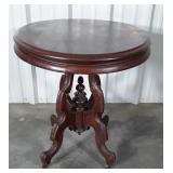 Victorian Parlor Table, dusty on the final