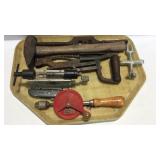 Tray of tools